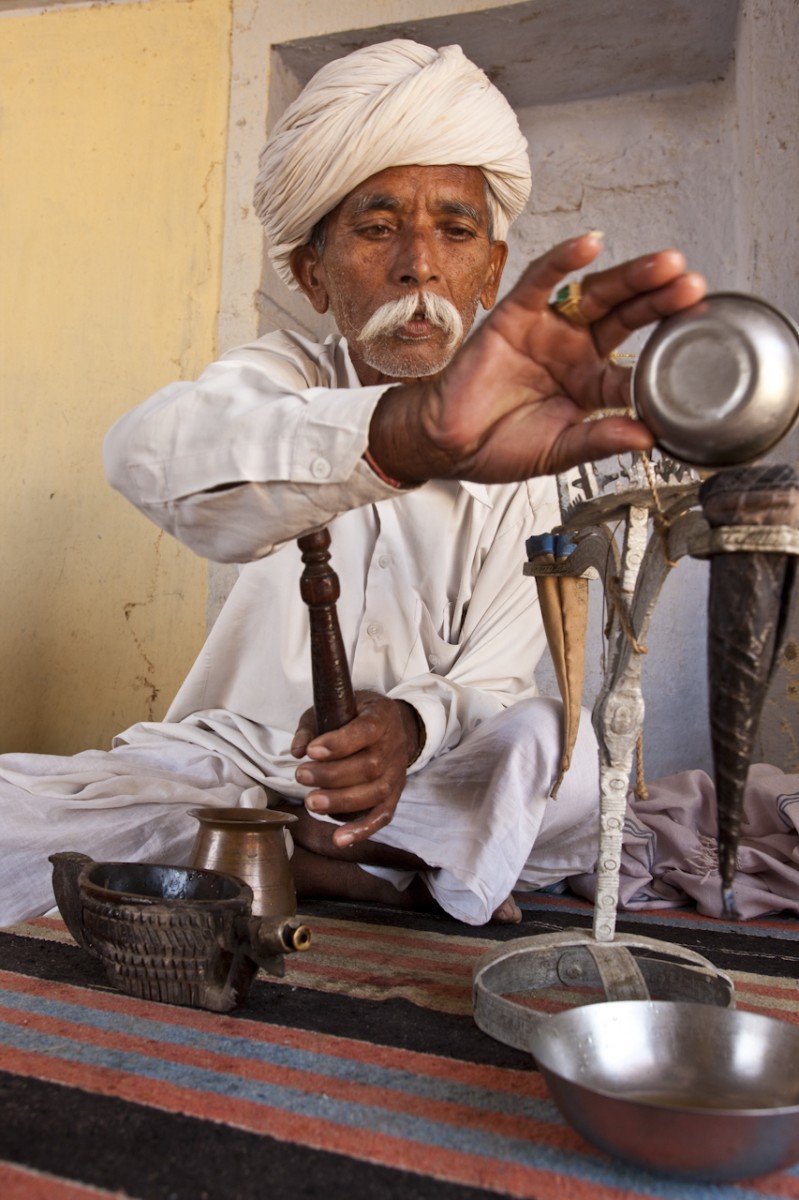 Opium preperation Rajasthan