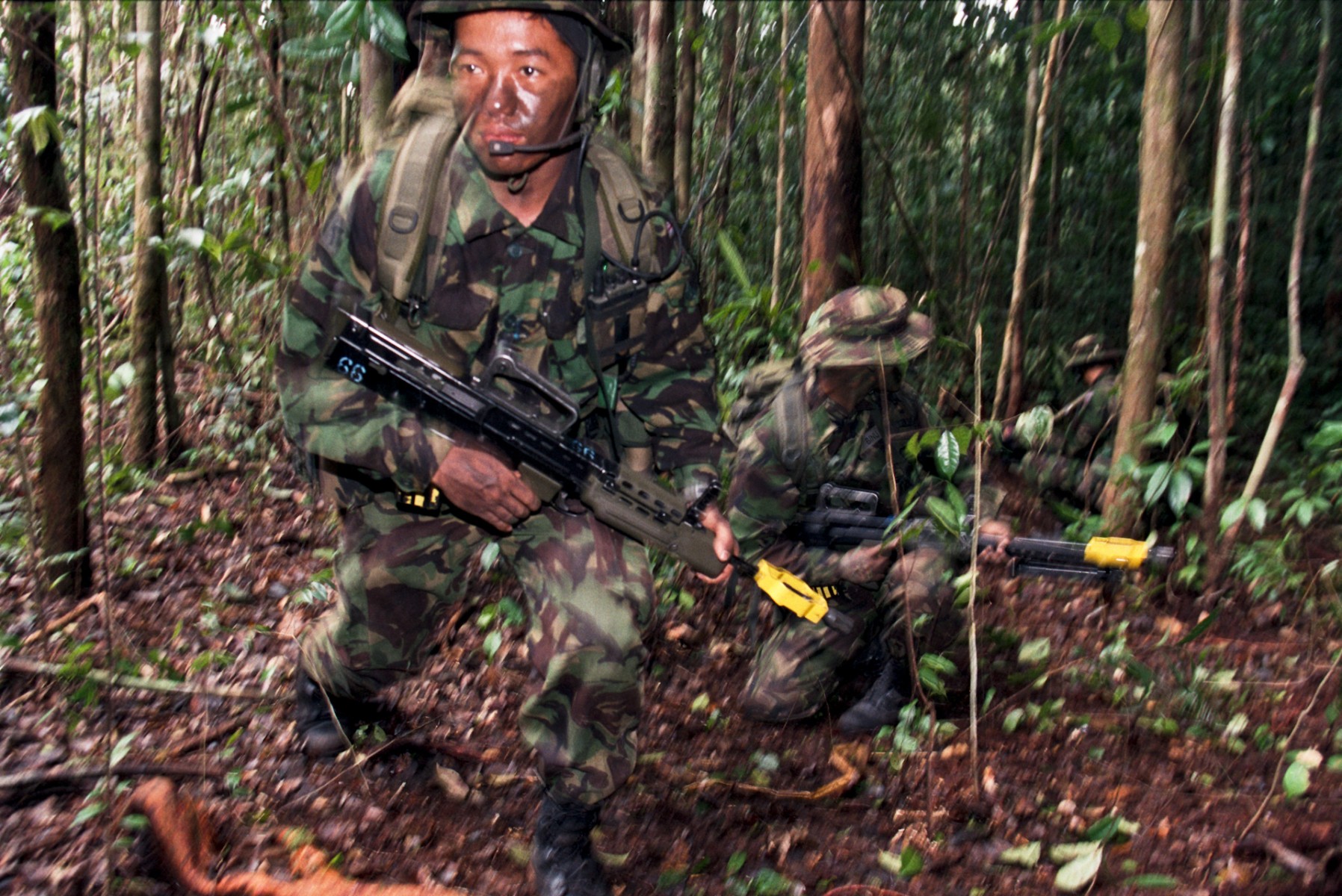 Gurkha jungle exercise