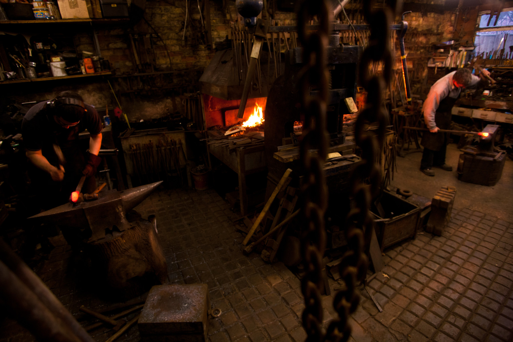 The working forge